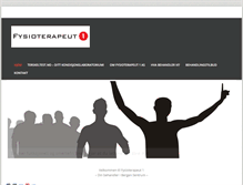 Tablet Screenshot of fysioterapeut1.com